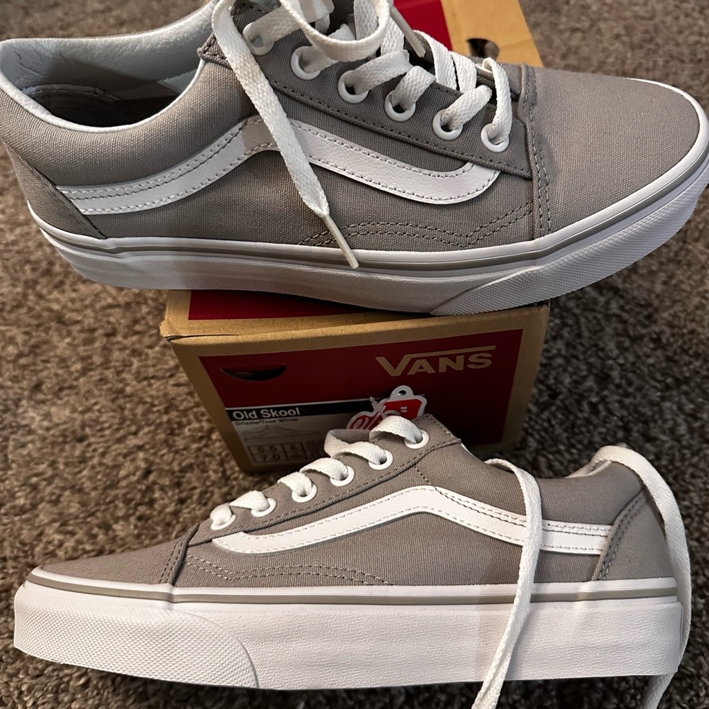 Vans Old Skool Drizzle and True White Sneakers